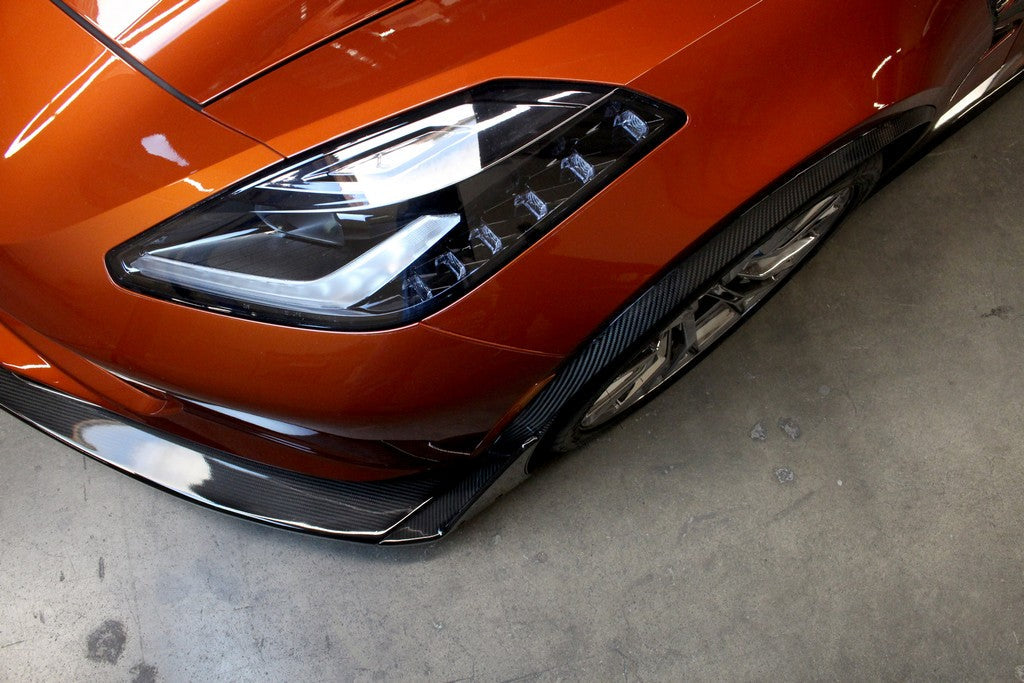 APR Chevrolet Corvette C7/ C7 Z06 Carbon Fiber Front Airdam/ Lip