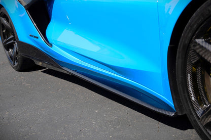 APR Chevrolet Corvette C8 Z06/ E Ray/ ZR1 Carbon Fiber Side Rocker Extensi