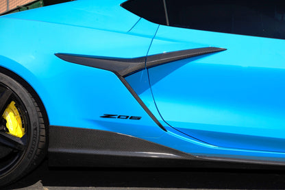 APR Chevrolet Corvette C8 Z06/ E Ray/ ZR1 Carbon Fiber Side Rocker Extensi