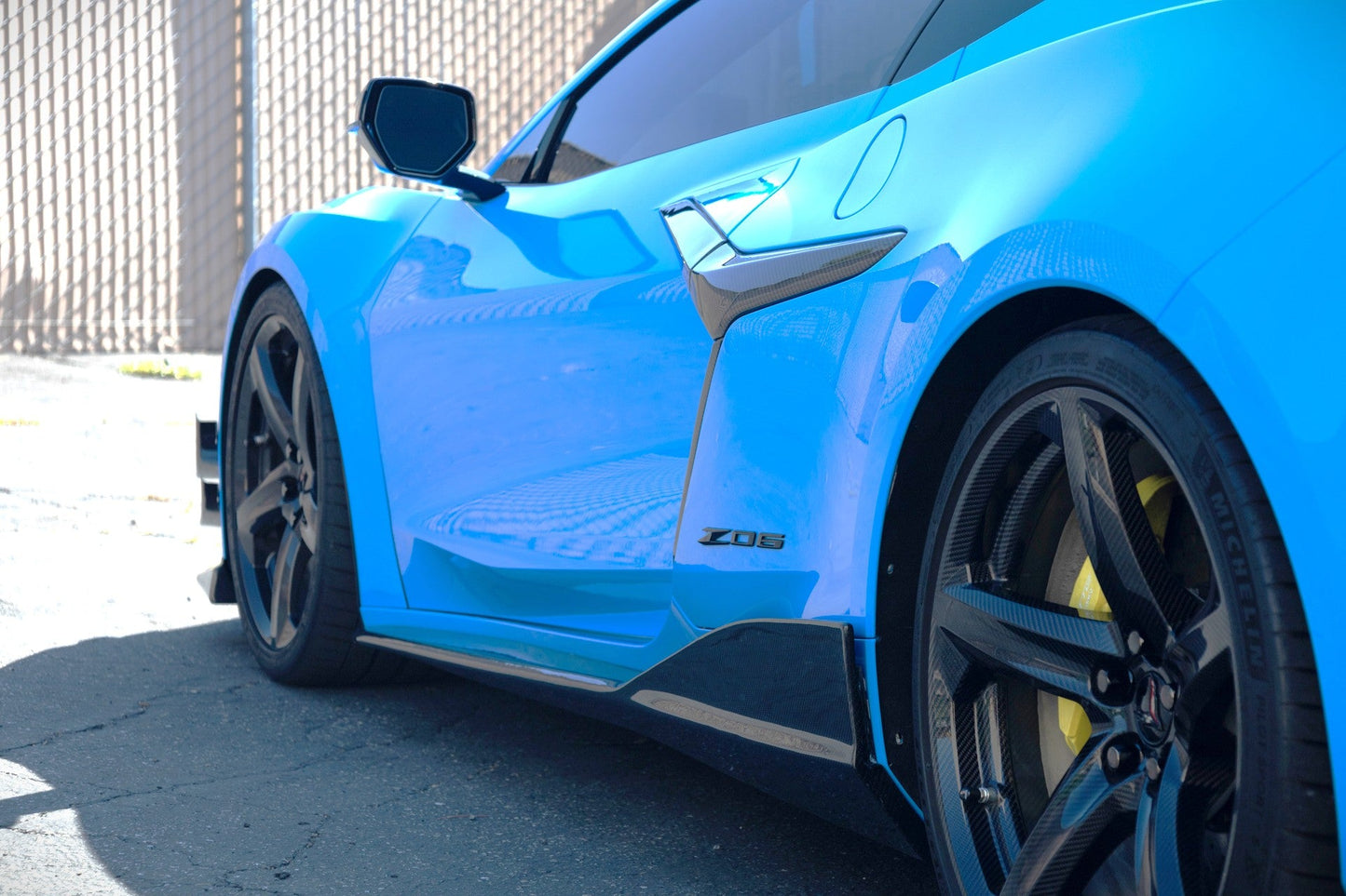 APR Chevrolet Corvette C8 Z06/ E Ray/ ZR1 Carbon Fiber Side Rocker Extensi