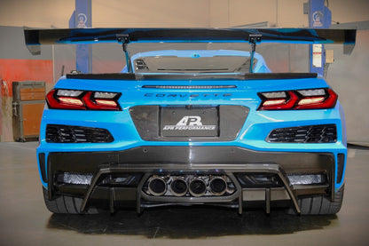 APR Chevrolet Corvette C8 Z06, ERAY, ZR1 Carbon Fiber Rear Diffuser