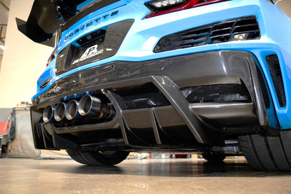 APR Chevrolet Corvette C8 Z06, ERAY, ZR1 Carbon Fiber Rear Diffuser