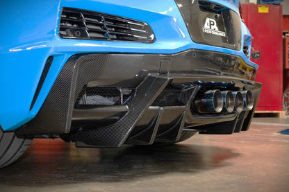APR Chevrolet Corvette C8 Z06, ERAY, ZR1 Carbon Fiber Rear Diffuser