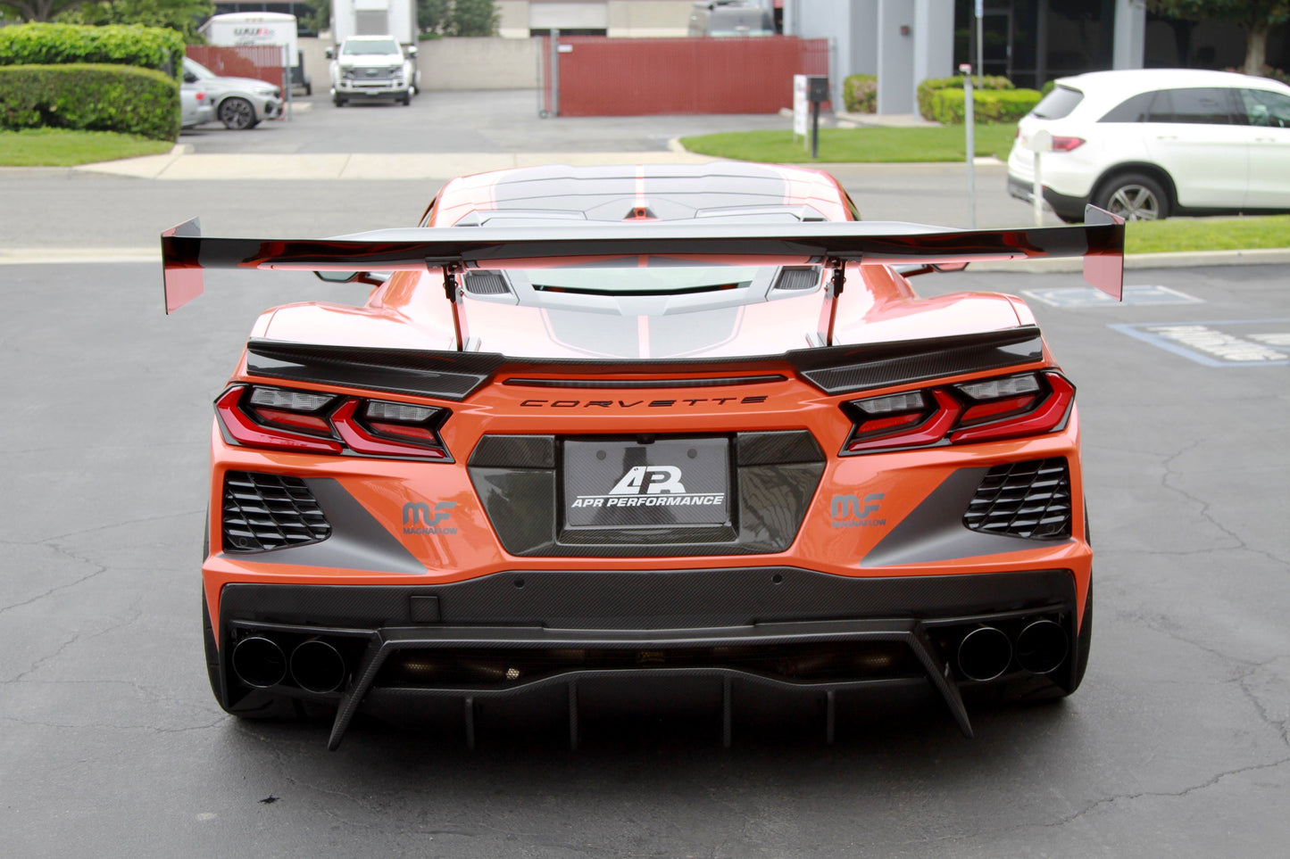 APR Chevrolet Corvette C8 Carbon Fiber Rear Diffuser