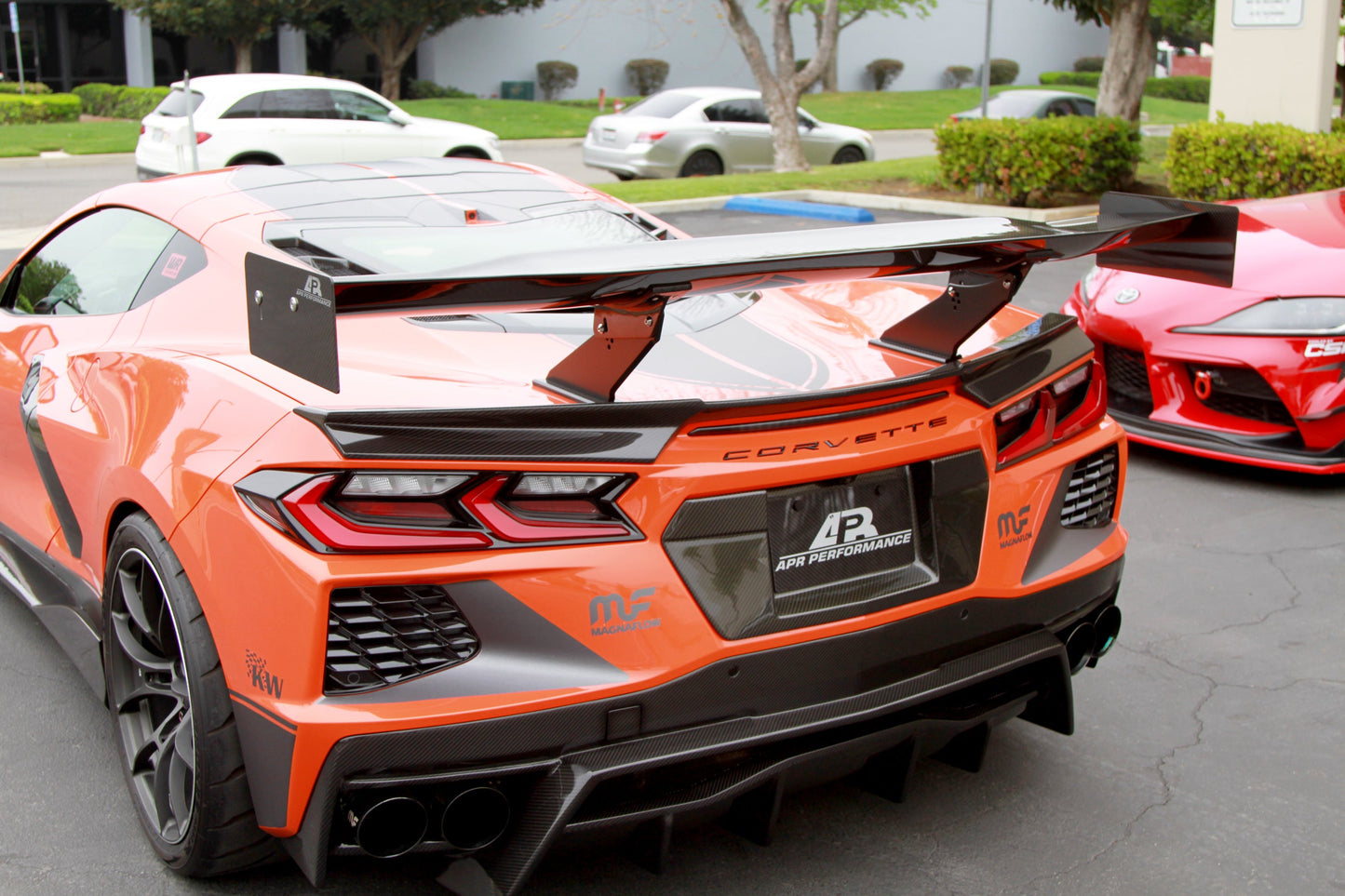 APR Chevrolet Corvette C8 Carbon Fiber Rear Diffuser