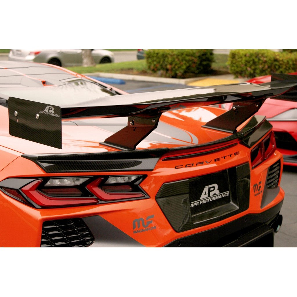APR Chevrolet Corvette C8 GTC500 Carbon Fiber Adjustable Wing