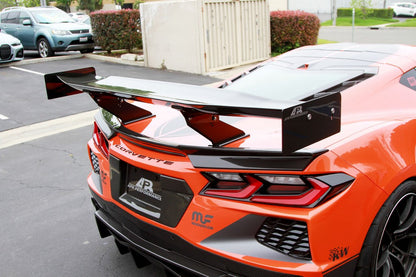 APR Chevrolet Corvette C8 Carbon Fiber License Plate Backing