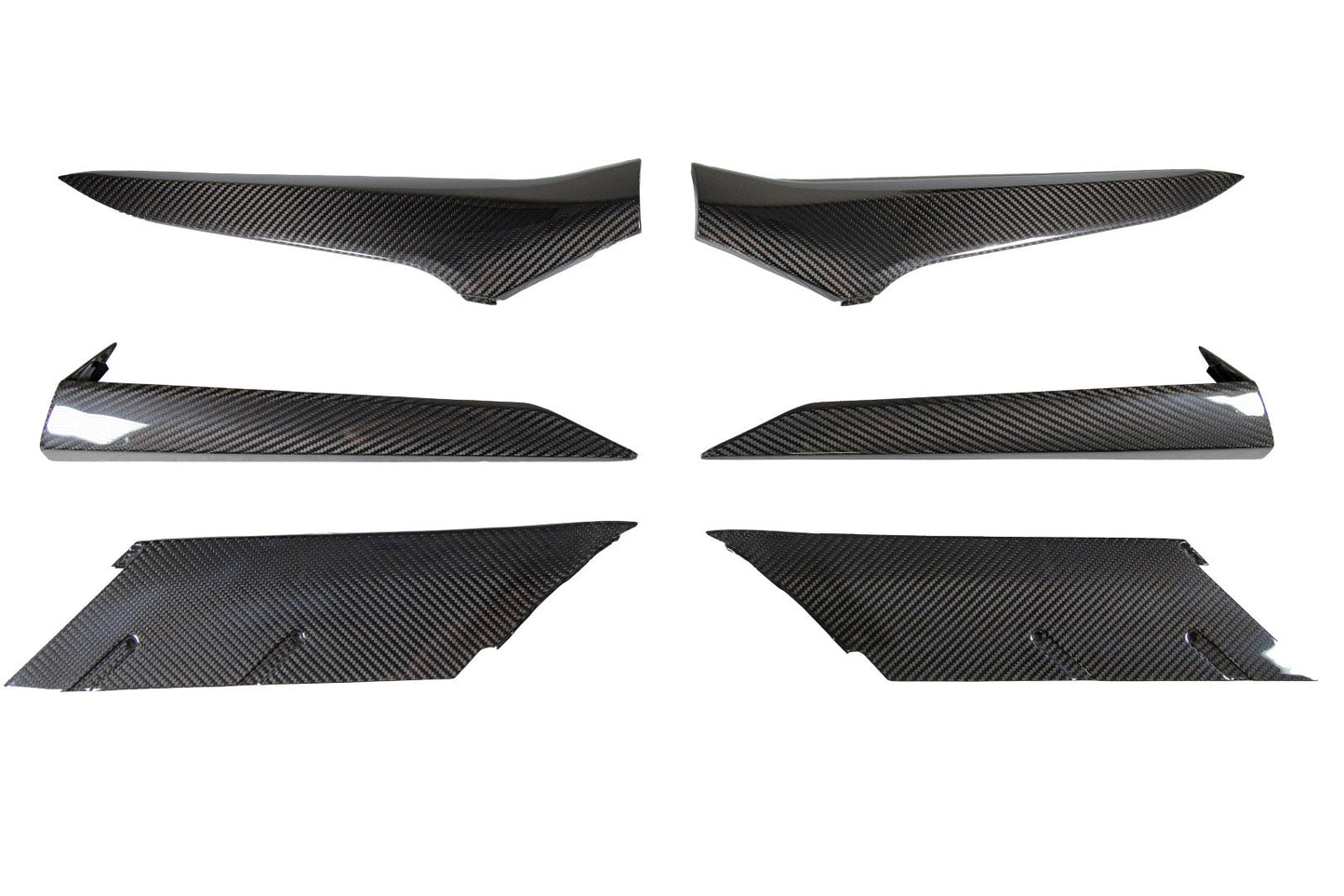 APR Chevrolet Corvette C8 Z06 Carbon Fiber Door and Quarter Panel Trims Package