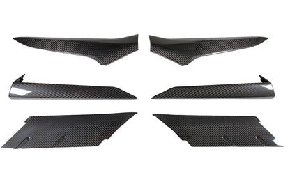 APR Chevrolet Corvette C8 Z06 Carbon Fiber Door and Quarter Panel Trims Package