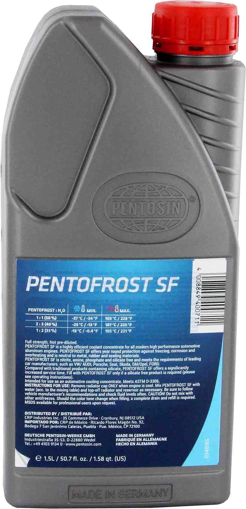 Pentosin Engine Coolant / Antifreeze 8114127