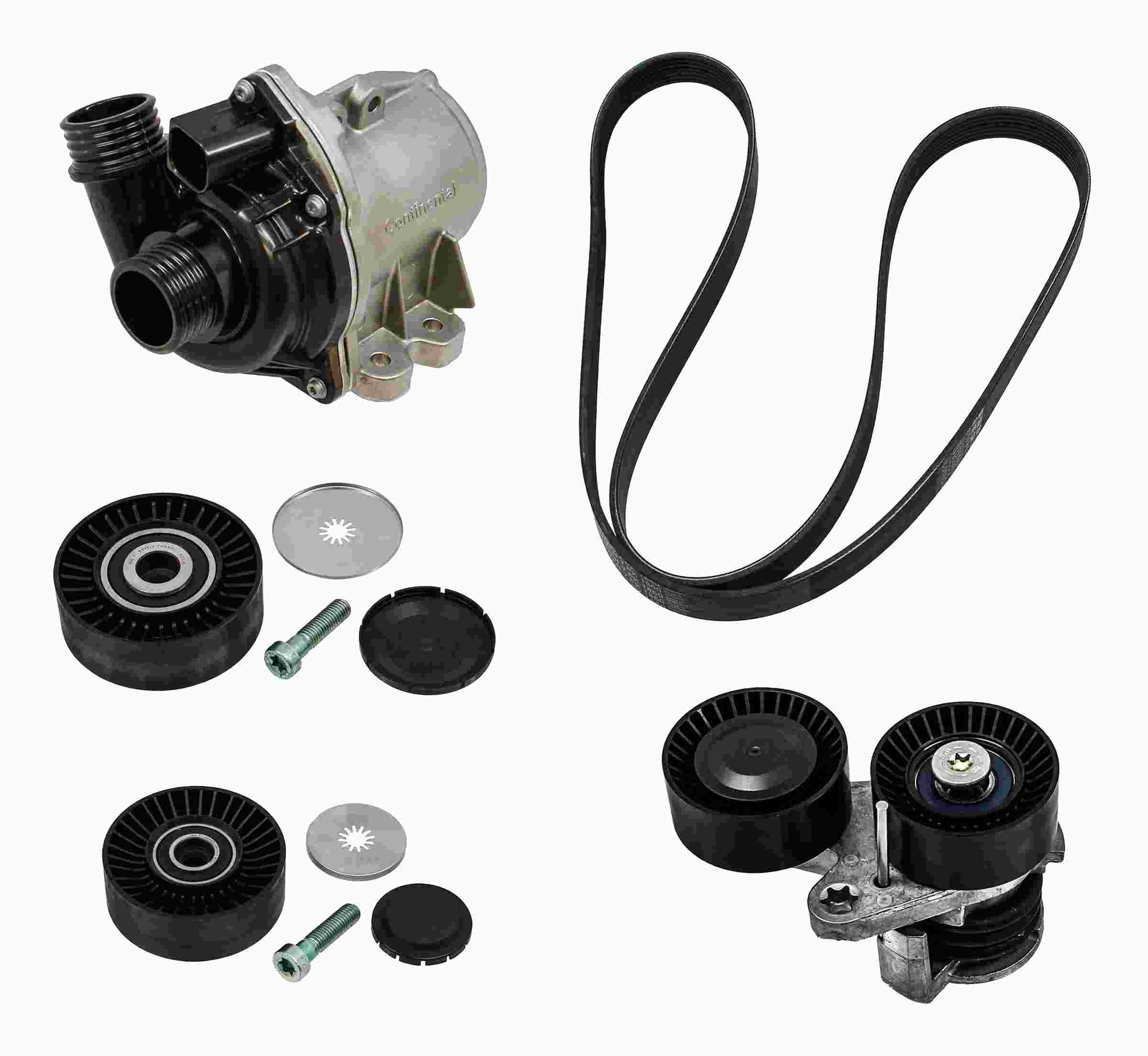 Rein Serpentine Belt Drive Component Kit RSW0021