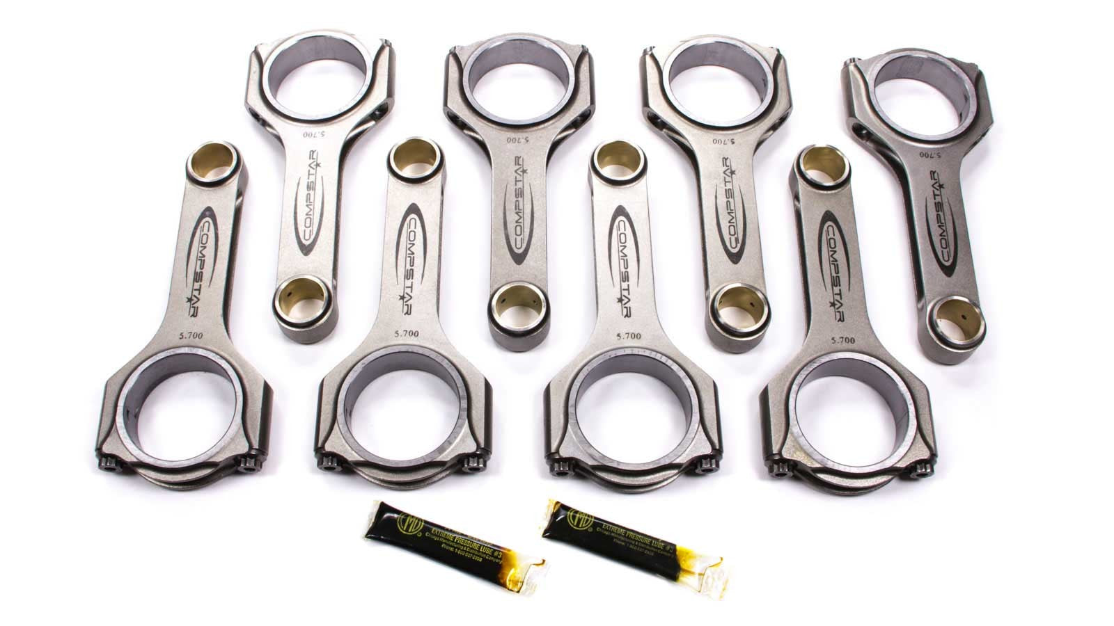 CALLIES SBC Forged H-Beam Rods 6.200/2.000 Engines and Components Connecting Rods and Components main image