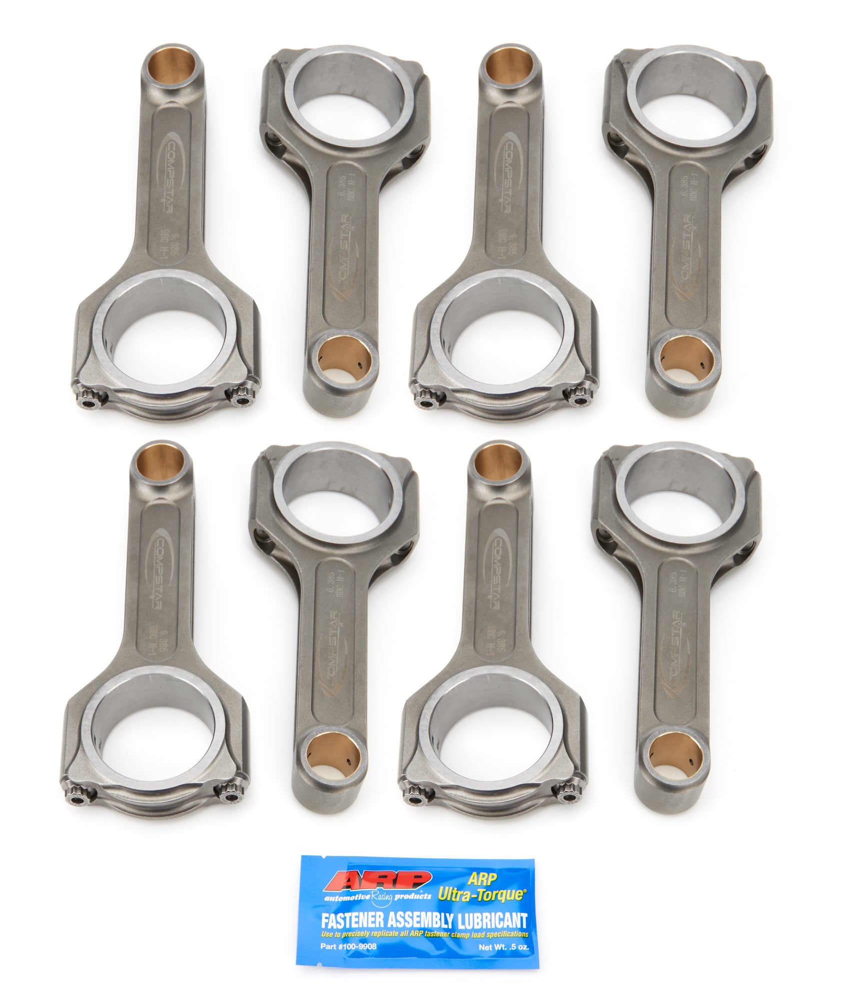 Callies BBC 6.385 H-Beam Rod Set Compstar Extreme Connecting Rods and Components Connecting Rods main image