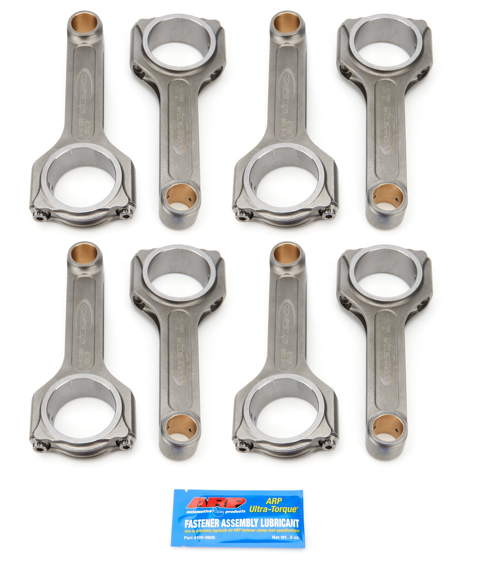 Callies BBC 6.700 H-Beam Rod Set  Compstar Extreme Connecting Rods and Components Connecting Rods main image