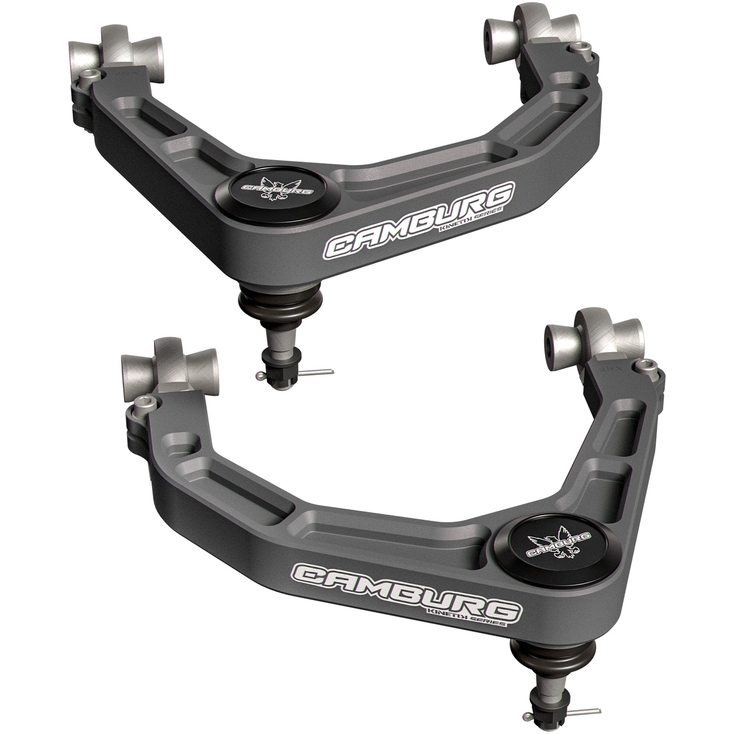 Camburg 17-20 Ford F-150 Raptor Kinetic Series X-Joint XL UCA Kit - Grey CAM-110234-GRY