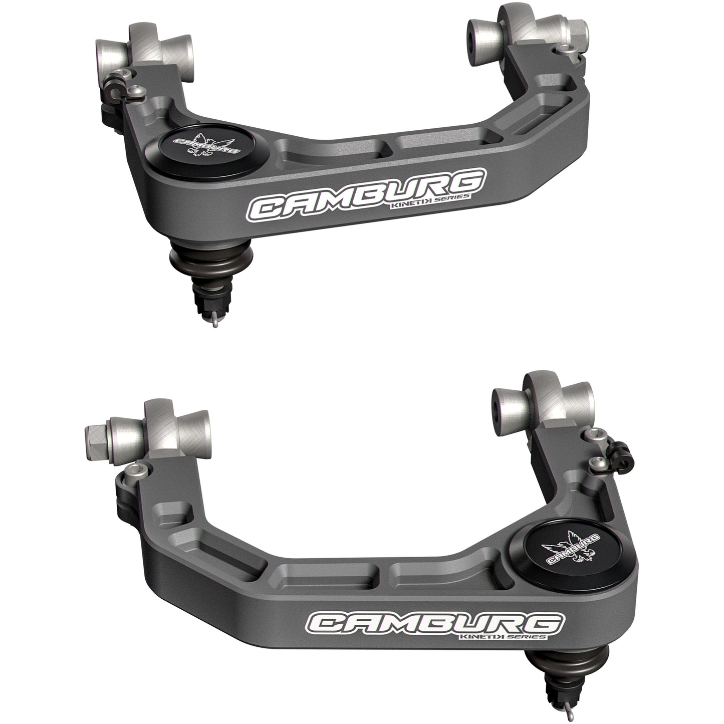 Camburg Toyota 4Runner 03-24 - FJ Cruiser 07-14 KINETIK X-Joint XL Upper Control Arm Kit (GRAY) CAM-310186-GRY