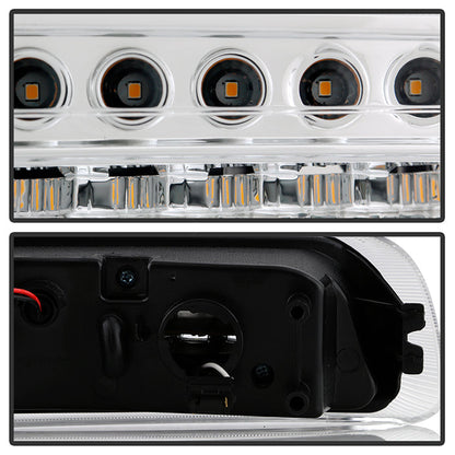 SPYDER Xtune Chevy Silverado 99-02 LED Amber Bumper Lights Chrome CBL-CS99-LED-E 5014573