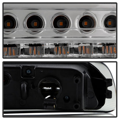 SPYDER Xtune Chevy Silverado 99-02 LED Amber Bumper Lights Smoke CBL-CS99-LED-SM 5014580