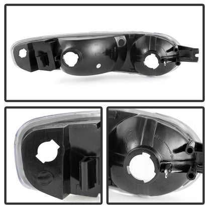 SPYDER Xtune GMC Sierra Denali 00-06 Bumper Lights Clear CBL-GD00-C 9027086