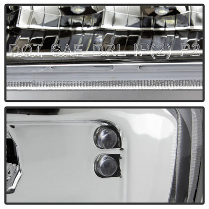 SPYDER xTune 99-06 GMC Sierra (Excl Denali) Full LED Bumper Lights - Chrome (CBL-GSI99-LED-C) 9029318