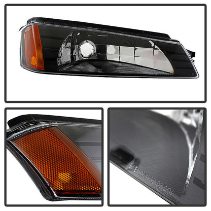 SPYDER Xtune Chevy Avalanche 1500 2002 OEM Bumper -Black CBL-JH-CAVA02-AM-BK 9029493