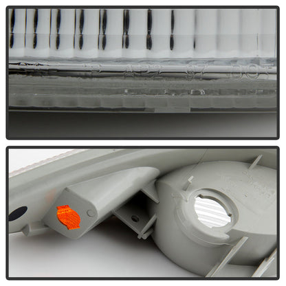 SPYDER xTune Chevy Corvette 97-04 Bumper Signal Lights - Chrome CBL-JH-CCORV97-AM-C 9036606