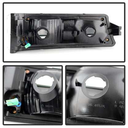 SPYDER Xtune Chevy Silverado 03-06 / Avalanche 02-06 LED Bumper Lights Smoke CBL-JH-CS03-LED-SM 9027505