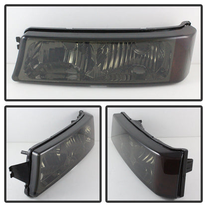 SPYDER Xtune Chevy Silverado 03-06 Bumper Lights Smoke CBL-JH-CSIL03-AM-SM 5079381