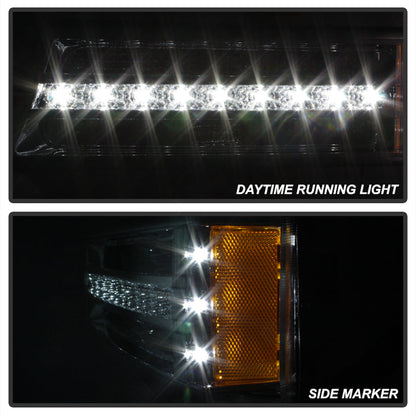 SPYDER xTune 03-06 Chevy Silverado (w/o Body Cladding) LED Bumper Lights - Chrm (CBL-JH-CSIL03-LED-C) 9032929