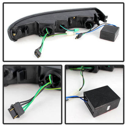 SPYDER Xtune GMC Sierra 99-06 Full LED Bumper Lights Black CBL-JH-GS99-LED-BK 9027147