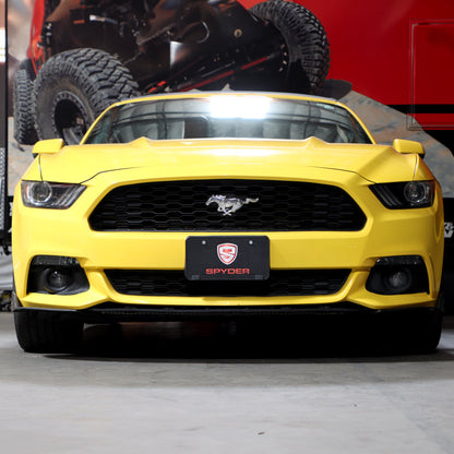 Spyder 15-16 Ford Mustang LED DRL - Smoke (CBL-YD-FM15-LED-SM) 5082527