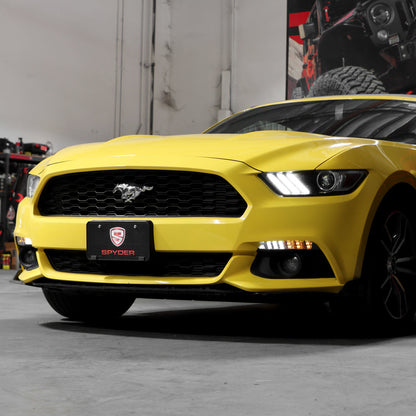 Spyder 15-16 Ford Mustang LED DRL - Smoke (CBL-YD-FM15-LED-SM) 5082527