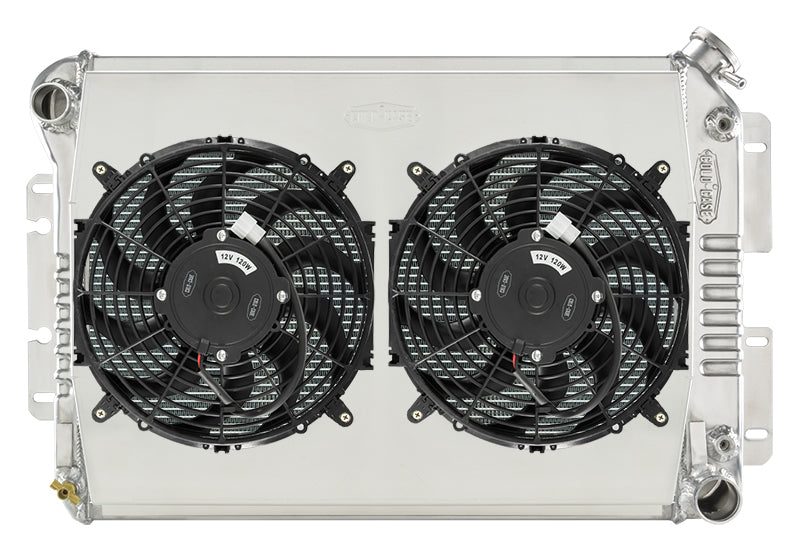 COLD CASE RADIATORS 67-69 F-Body Dual 12in Fans Heating and Cooling Radiators main image
