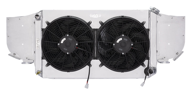 COLD CASE RADIATORS 67-69 Camaro Radiator Module w/AC Heating and Cooling Radiators main image