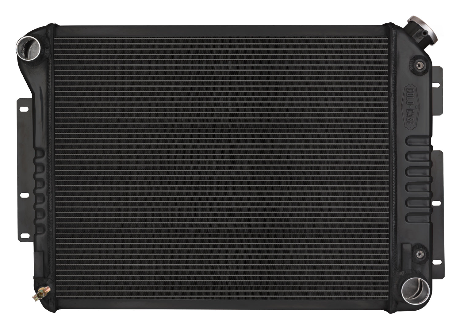 COLD CASE RADIATORS 67-69 Camaro SBC AT Black Heating and Cooling Radiators main image