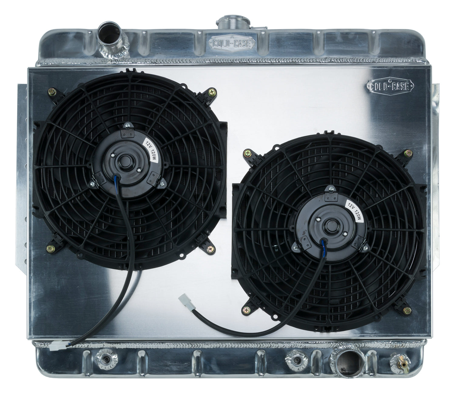 COLD CASE RADIATORS 66-68 Impala Radiator Dual 12in Fans Heating and Cooling Radiators main image