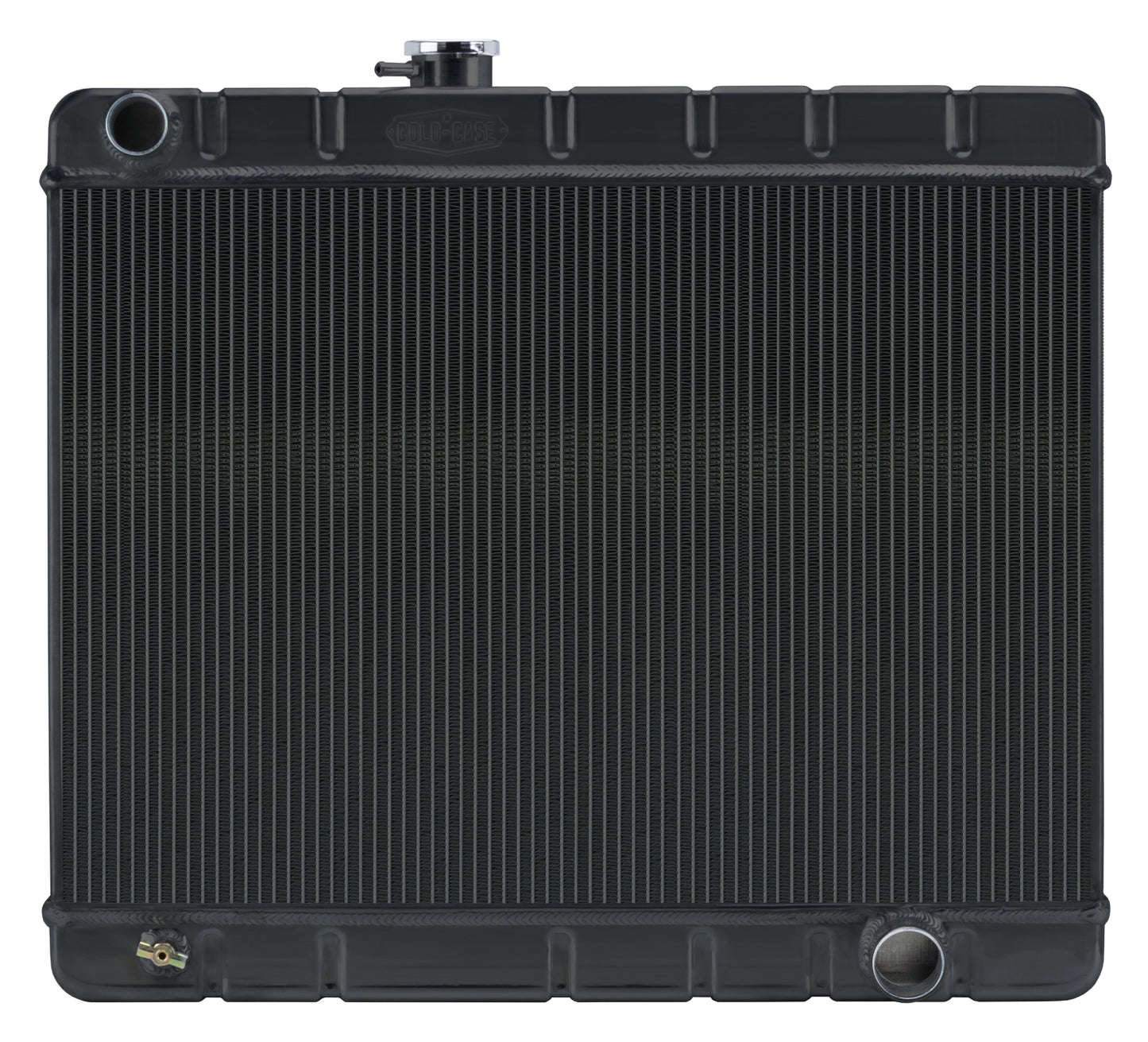 COLD CASE RADIATORS 66-67 GM A-Body Radiator MT Black Heating and Cooling Radiators main image