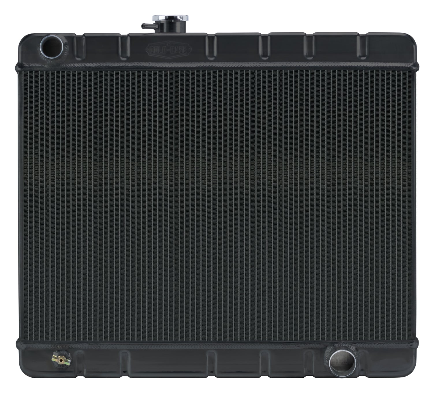 COLD CASE RADIATORS 66-67 GM A-Body Radiator MT Black Heating and Cooling Radiators main image