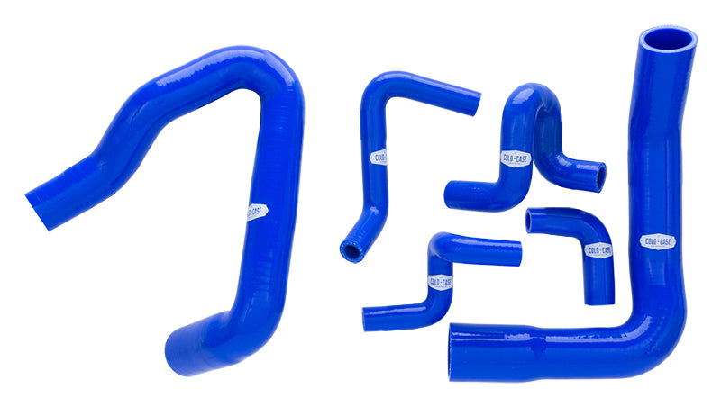 Cold Case Radiators 86-93 Mustang GT Hose Kit Blue Hose, Line and Tubing Complete Vehicle Hose Kits main image