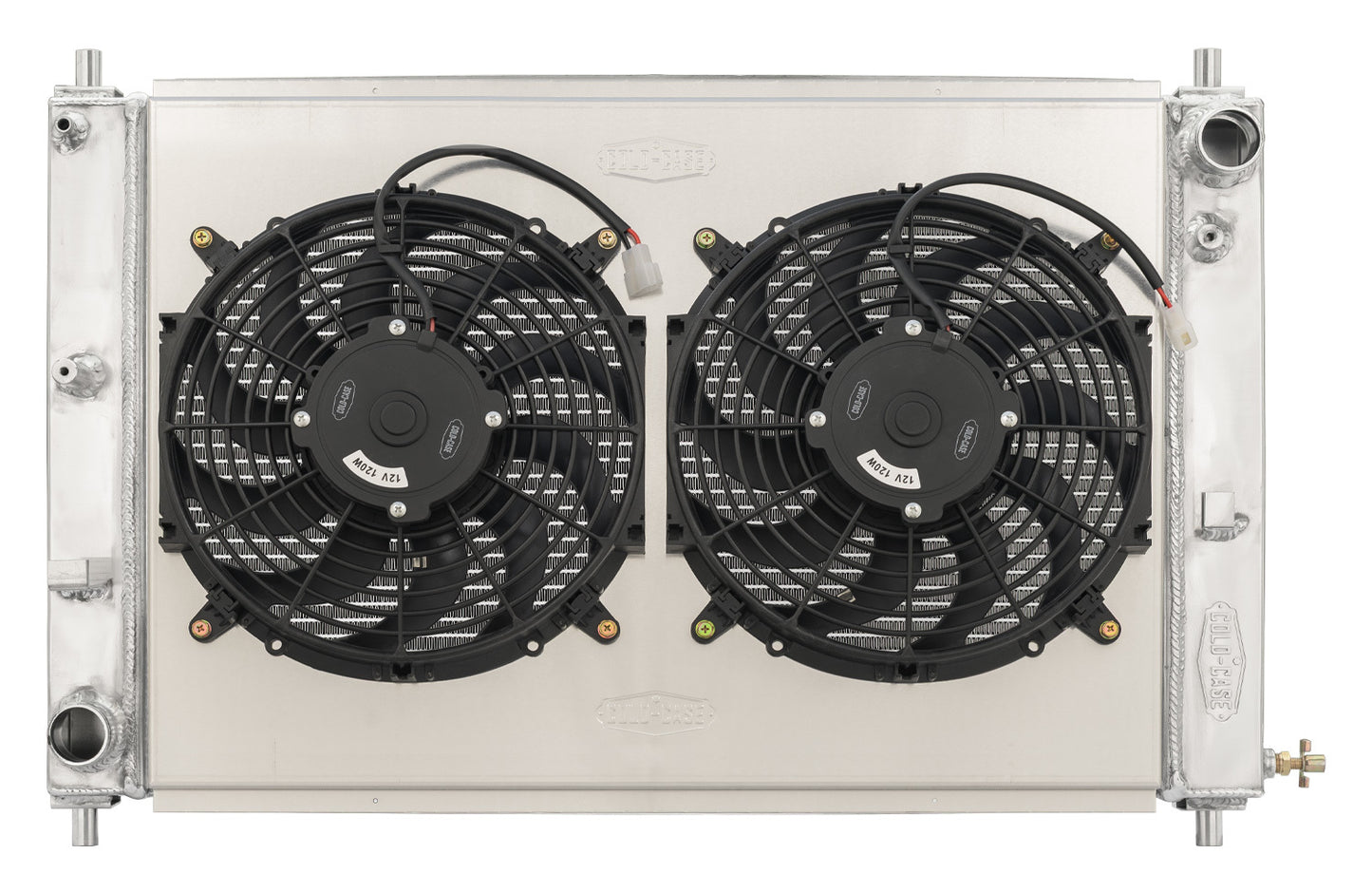 COLD CASE RADIATORS 97-04 Mustang Radiator w/12in Dual Fans Kit Heating and Cooling Radiators main image