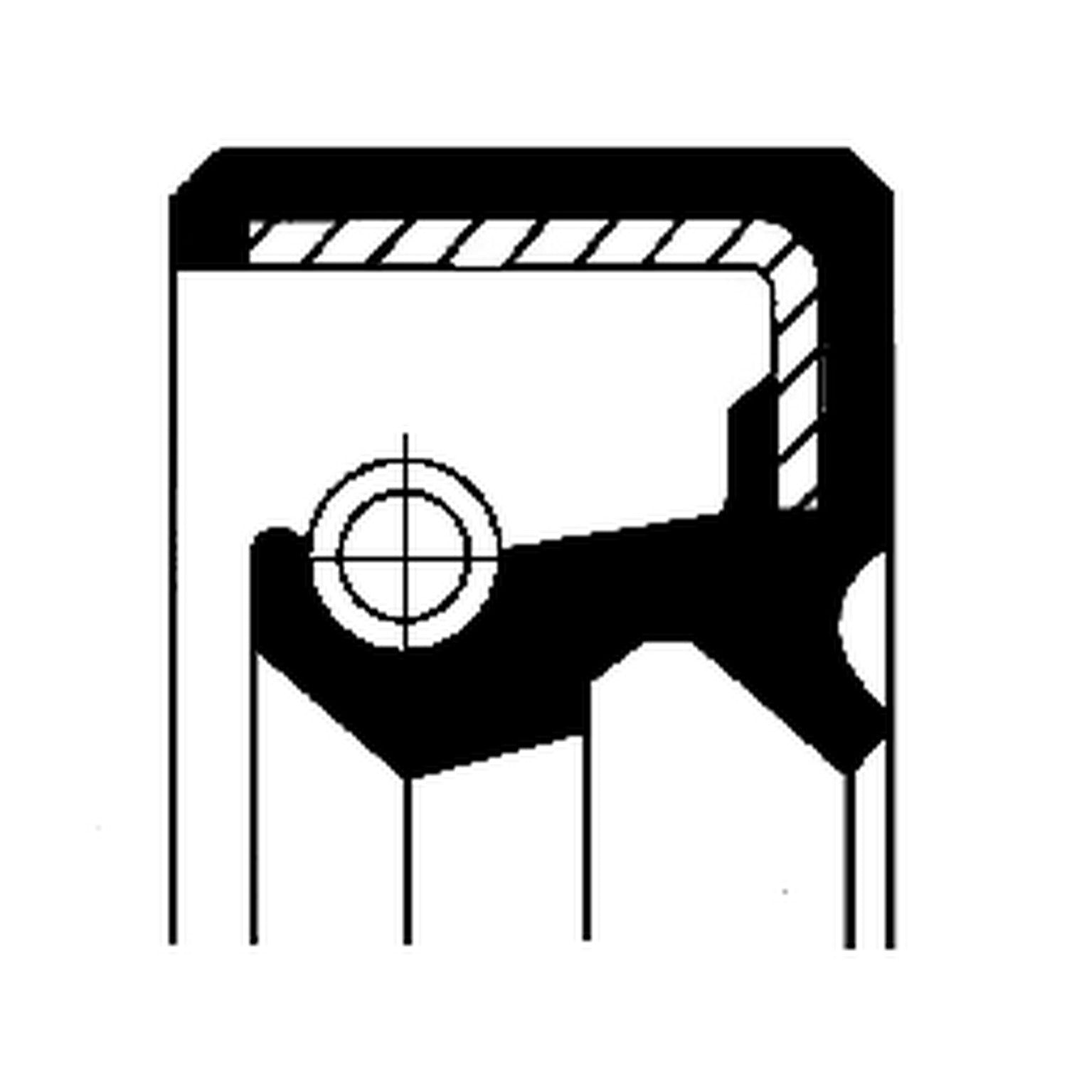 Corteco Clutch Release Bearing Seal 01026910B