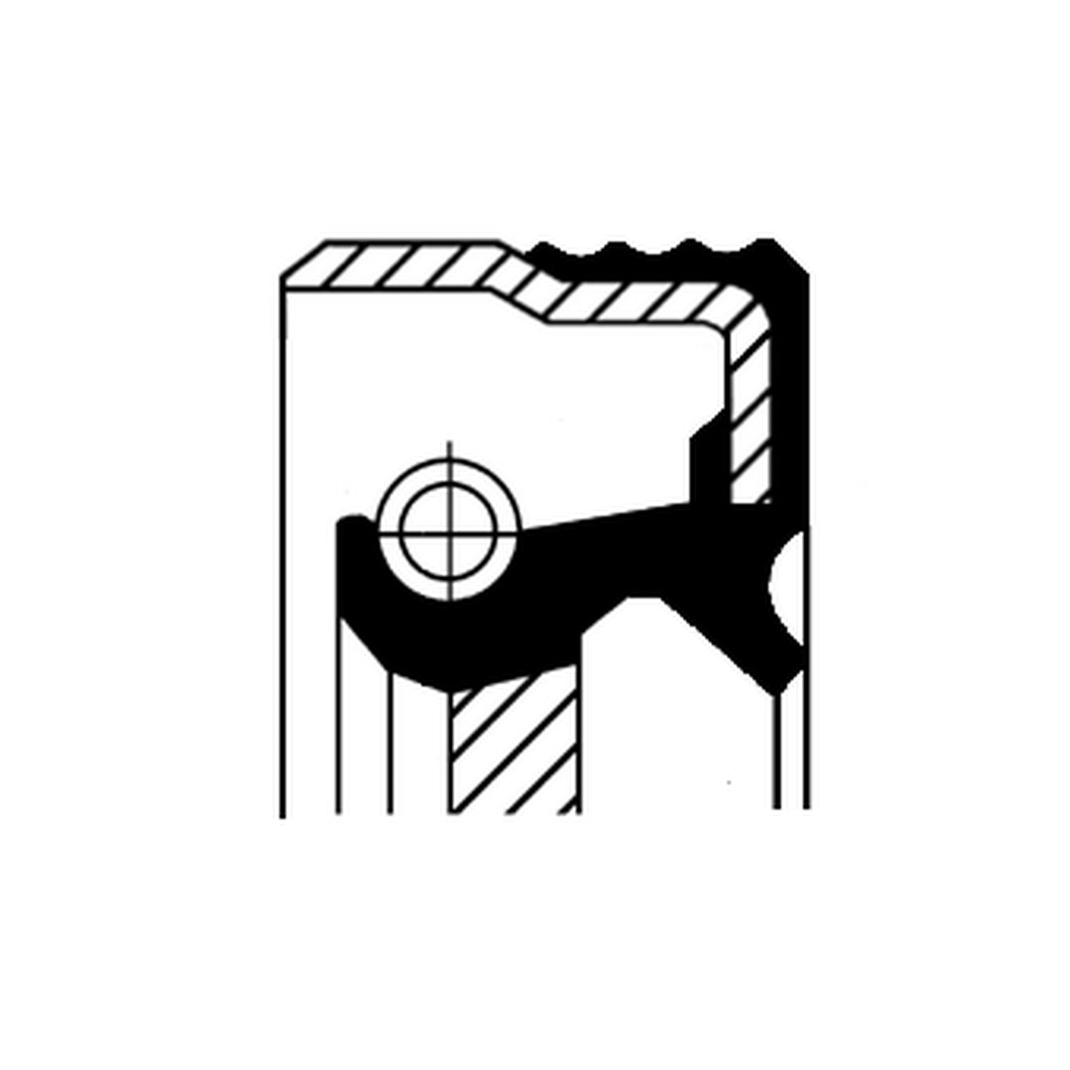 Corteco Axle Differential Seal 01031603B