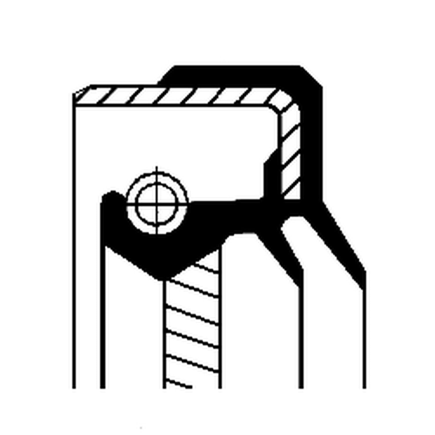 Corteco Transfer Case Companion Flange Seal