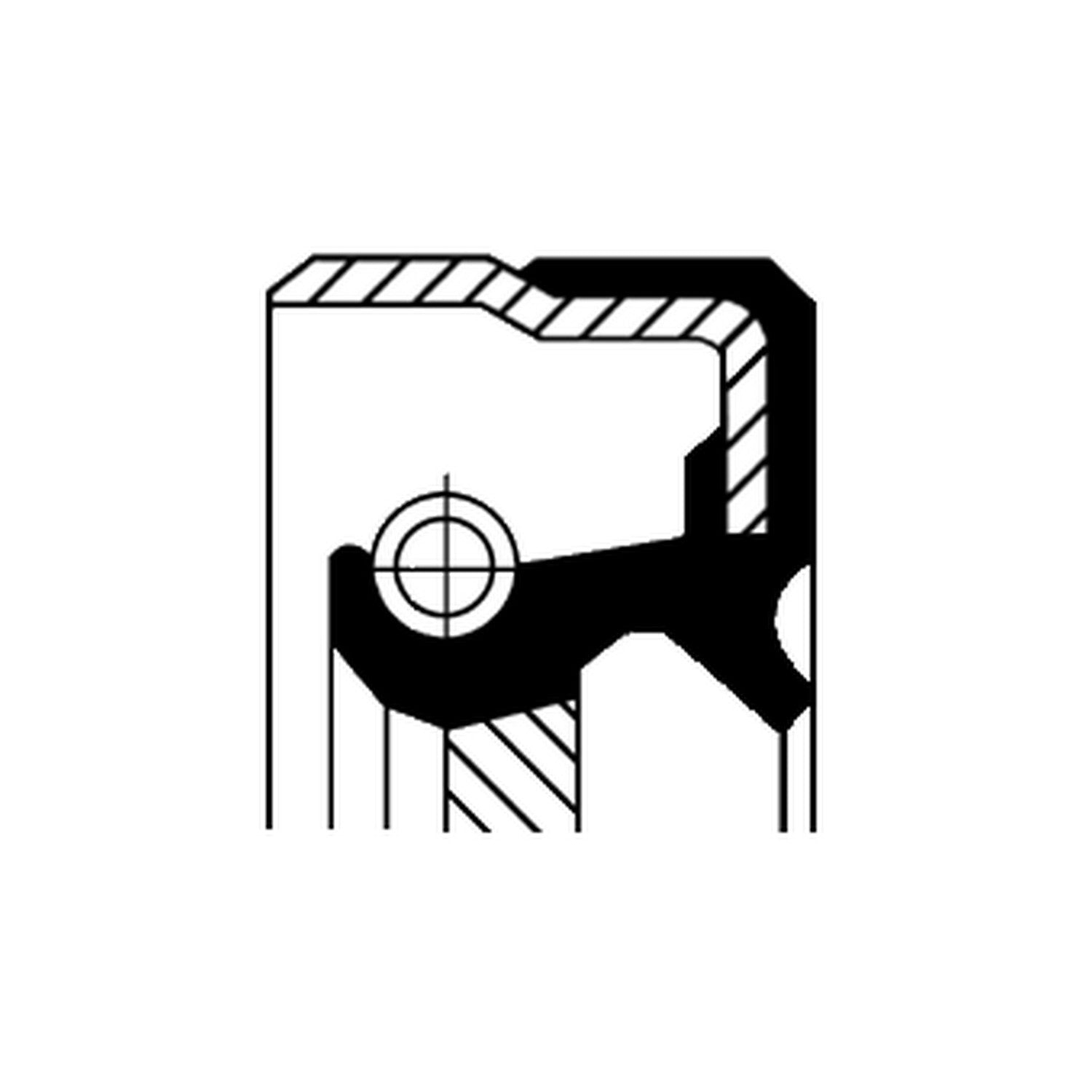 Corteco Axle Differential Seal 01036821B