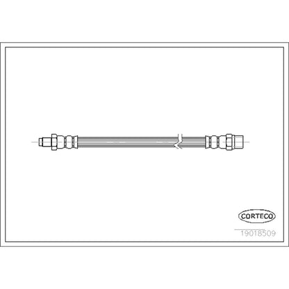 Corteco Brake Hydraulic Hose 19018509