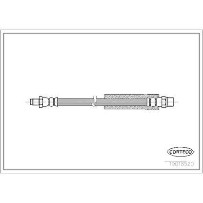Corteco Brake Hydraulic Hose