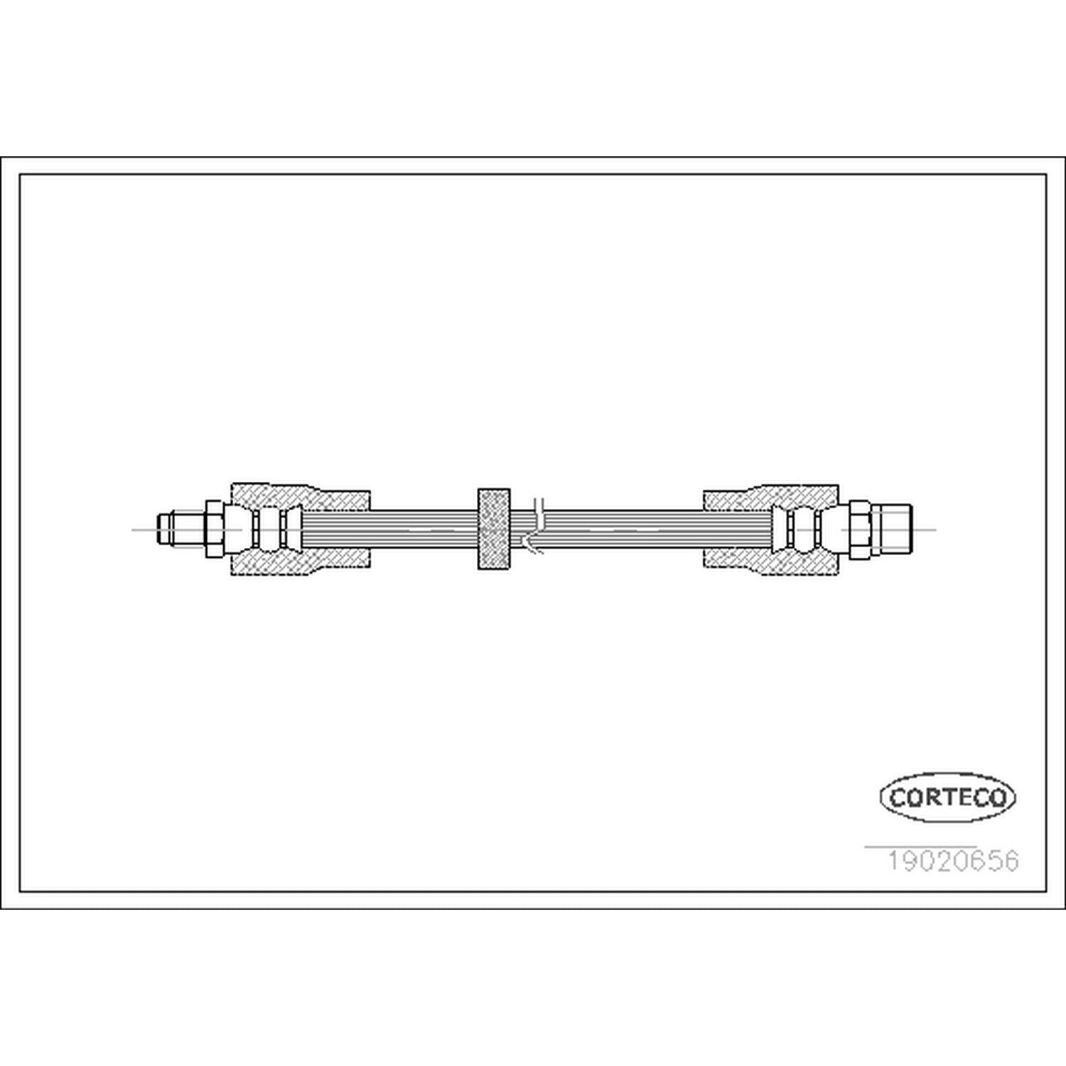 Corteco Brake Hydraulic Hose
