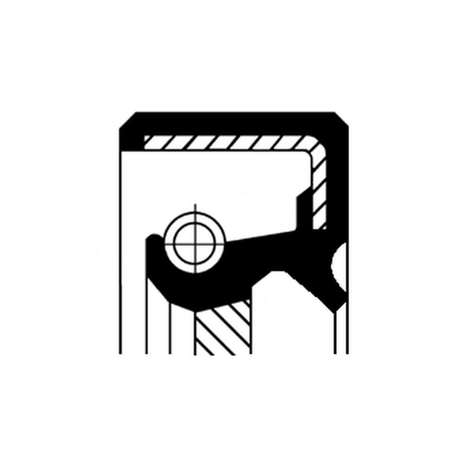 Corteco Axle Differential Seal 19035148B