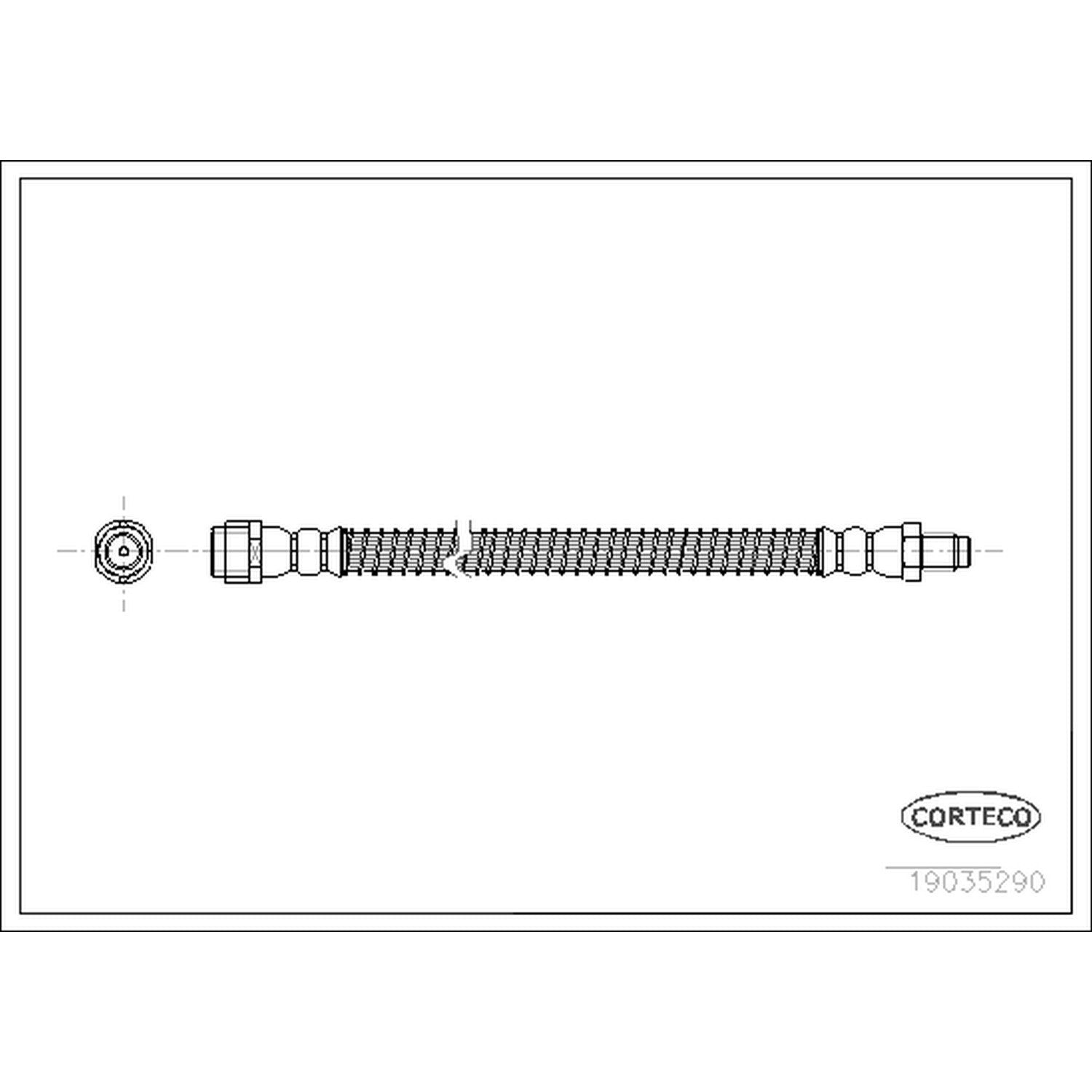Corteco Brake Hydraulic Hose