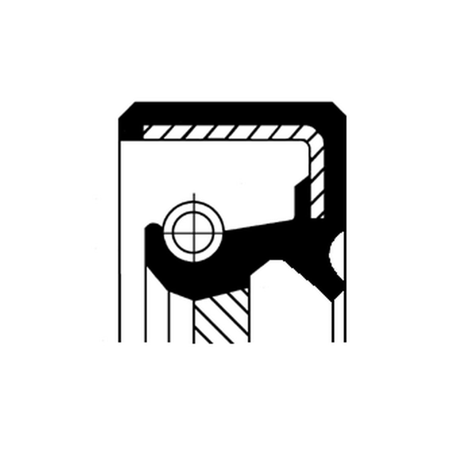 Corteco Axle Differential Seal 19036251B